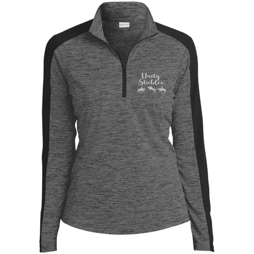 Unity Ladies' Electric Heather 1/4-Zip Pullover