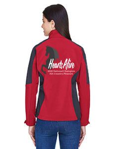 VP Customize- North End Ladies' Compass Colorblock Three-Layer Fleece Bonded Soft Shell Jacket