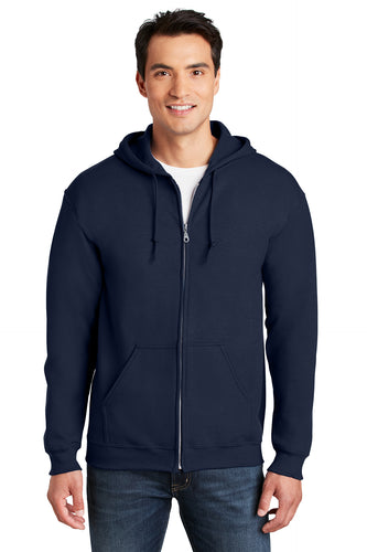 Unisex Full Zip Hooded Sweatshirt