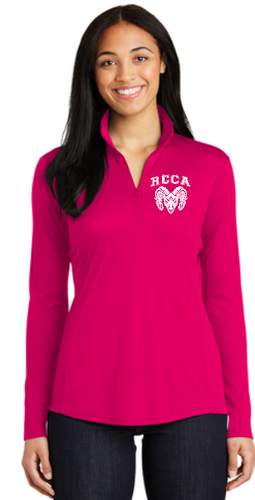 RCCA Layer - Ladies 1/4 Zip -Embroidered logo