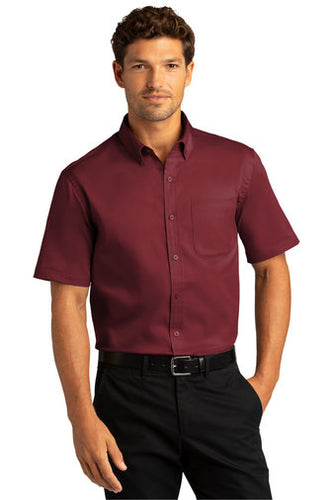 Men's Short Sleeve Dress Shirt