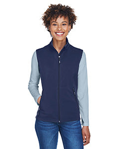 Clearmeadow Morgans Softshell vest with full back embroidery