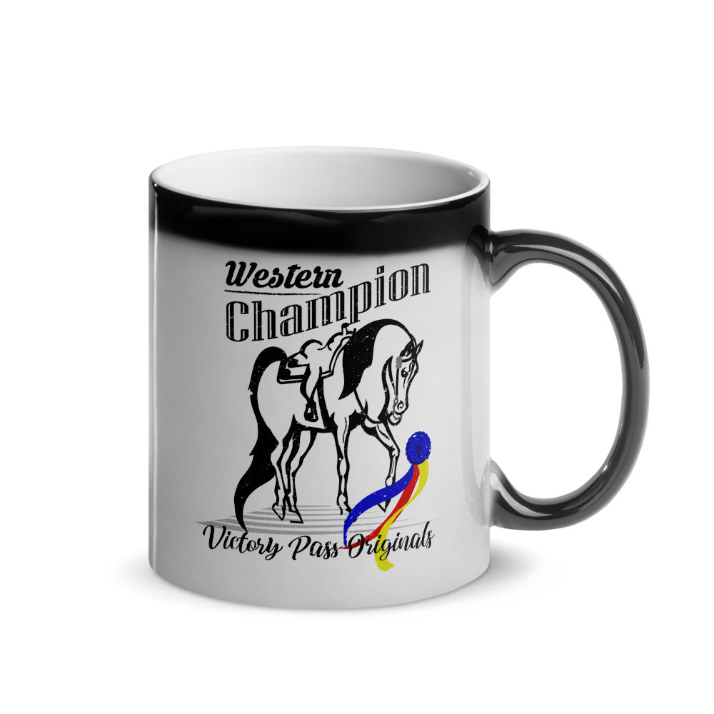 Western Champion Glossy Magic Mug