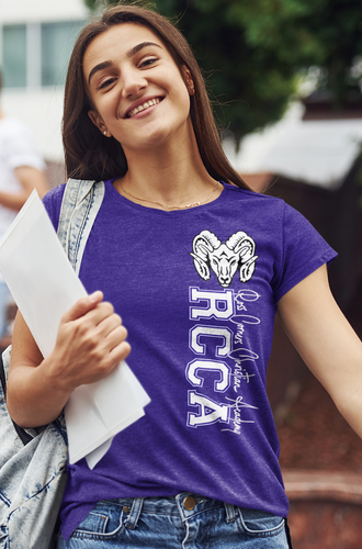 RCCA Athletic Wear- Ladies T-shirt- Printed Logo