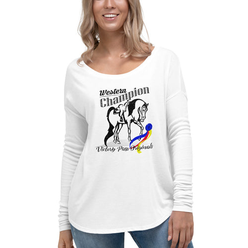 Western Champion Ladies' Long Sleeve Tee